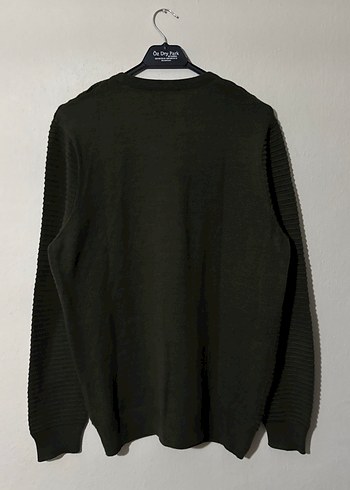 LCW Haki Erkek Kazak M Beden - Görsel 5