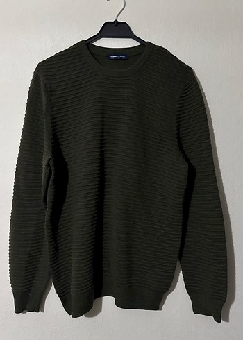 LCW Haki Erkek Kazak M Beden - Görsel 3