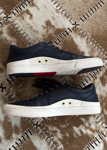 Tommy Hilfiger Erkek Spor Ayakkabı Lacivert - Görsel 6