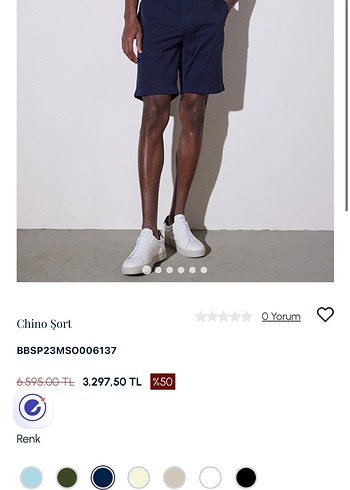 Diğer Brooks Brothers Lacivert Şort