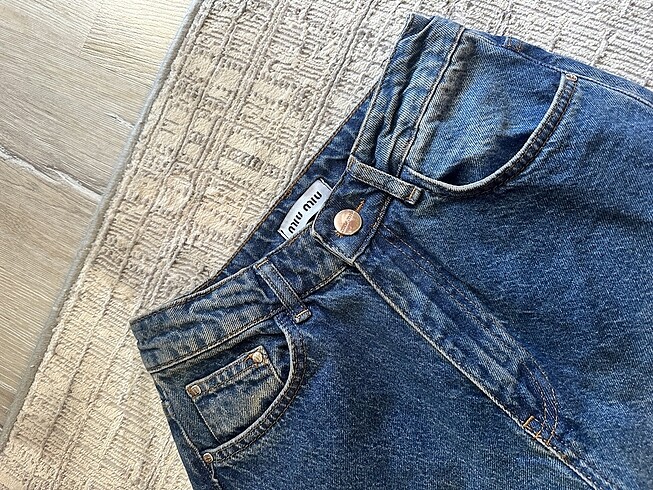 36 Beden lacivert Renk miu miu jean
