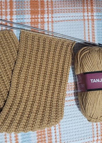 Selanik örgü atkı - Görsel 2