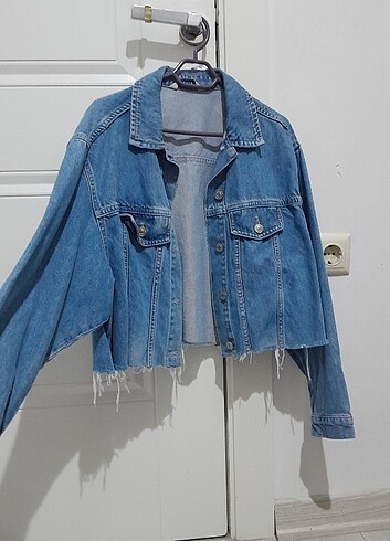 kadin crop boy kot ceket