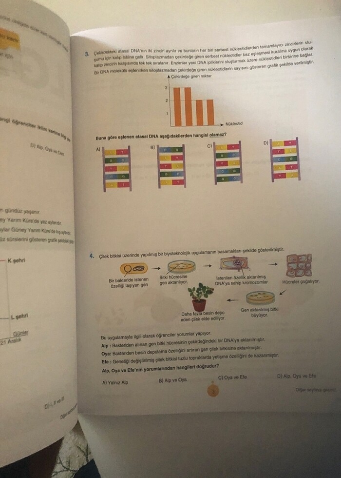 Fen bilimleri 8. Sınıf föy deneme - Görsel 4