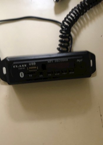 Çakmak girişli USB ve Bluetooth özellikli müzik sistemi - Görsel 2