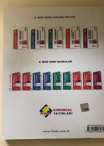 8. Sınıf Matematik Soru Bankası - Görsel 2