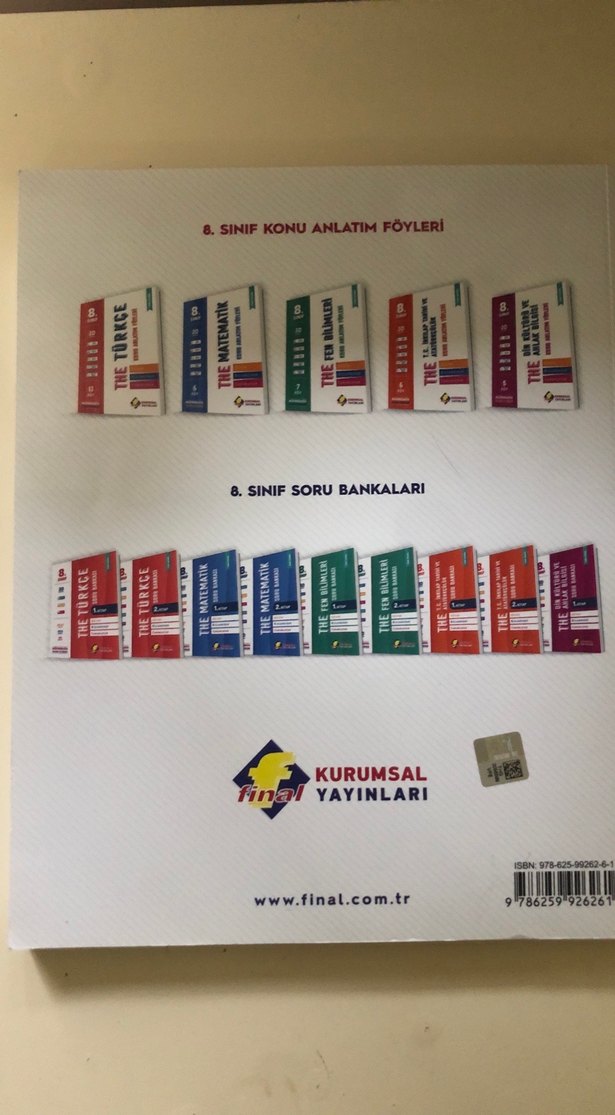 8. Sınıf Matematik Soru Bankası - Görsel 2
