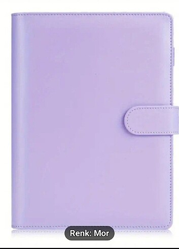 Sayfasız a6 macaron binder