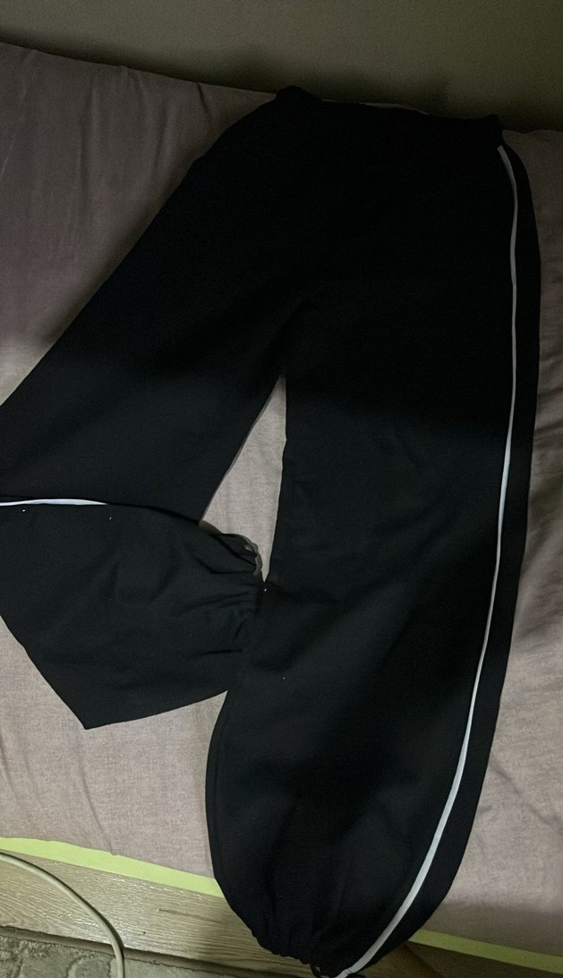 Siyah Rahat Kesim Kadın Eşofman - Görsel 2