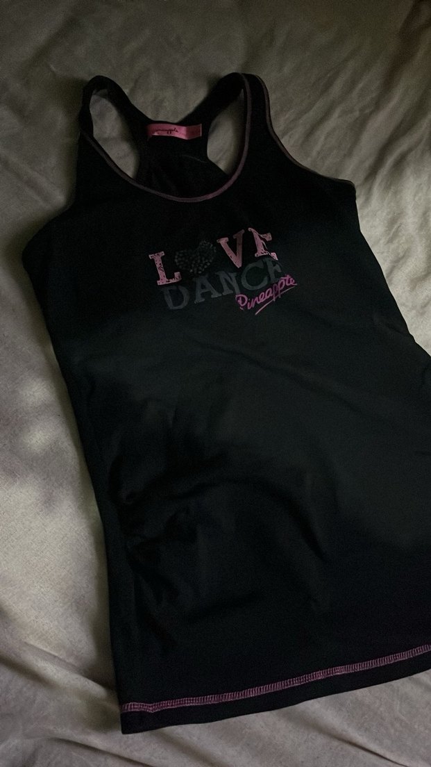 Siyah Straplez Baskılı Atlet - Görsel 2