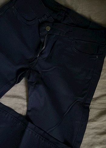 Lacivert Kadın Kot Pantolon - Görsel 4