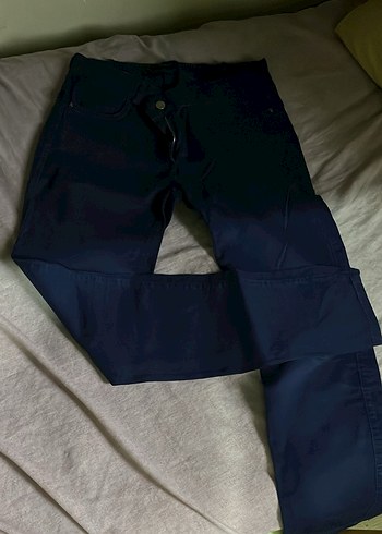 Lacivert Kadın Kot Pantolon - Görsel 3