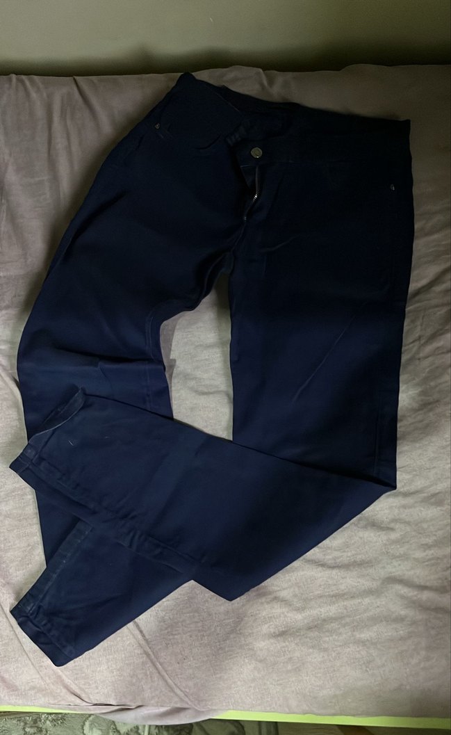 Lacivert Kadın Kot Pantolon - Görsel 2