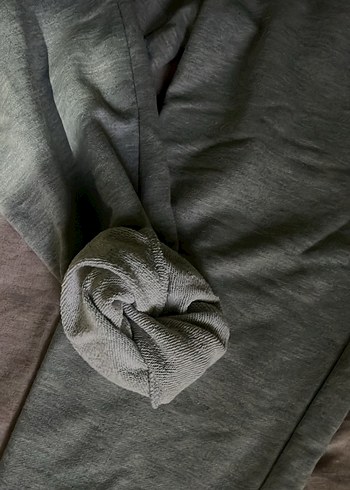 Gri Rahat Kesim Kadın Eşofman Altı - Görsel 2