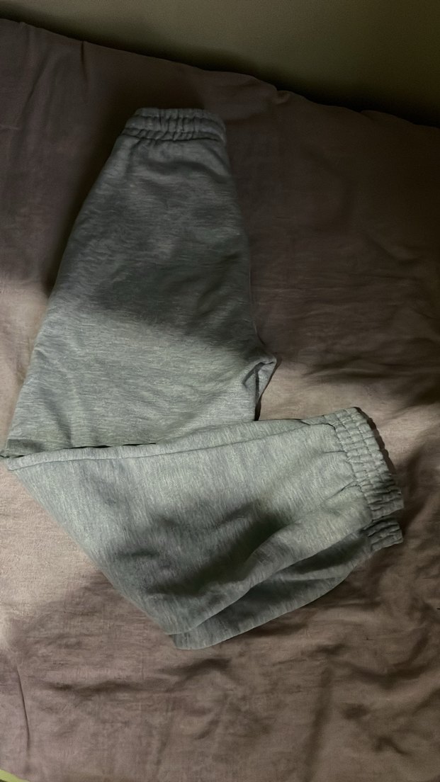 Gri Rahat Kesim Kadın Eşofman Altı - Görsel 4