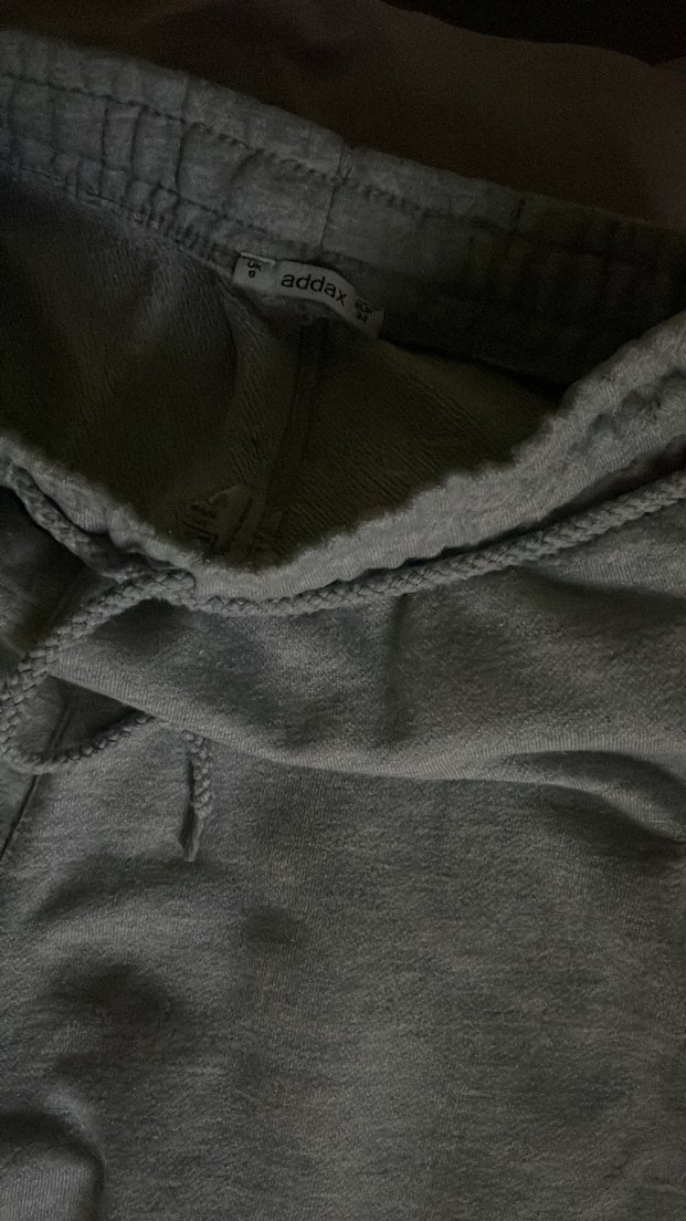 Gri Rahat Kesim Kadın Eşofman Altı - Görsel 3