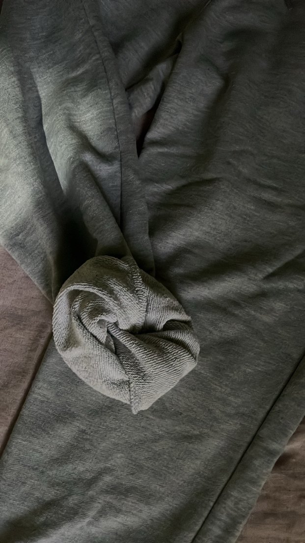 Gri Rahat Kesim Kadın Eşofman Altı - Görsel 2