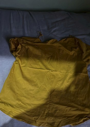 Sarı Kısa Kollu Kadın Tişört - Görsel 4