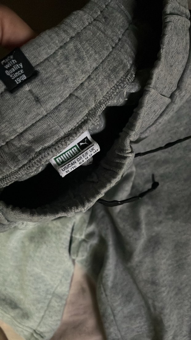 Gri Puma Fermuarlı Şort - Görsel 3