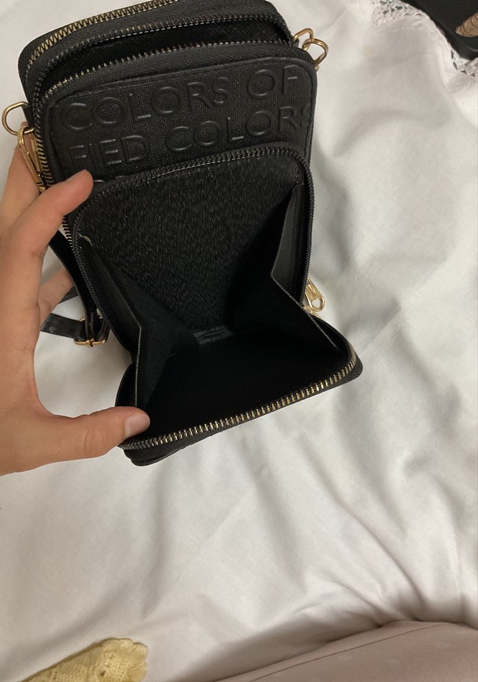 Siyah Kadın Çapraz Askılı Çanta - Görsel 3