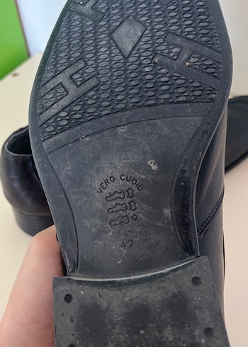 42 Beden Siyah Erkek Klasik Ofis Ayakkabısı