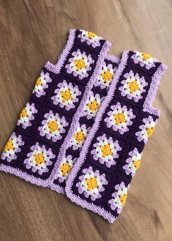 Renkli Nakışlı Bohem Kız Hırka - Görsel 3