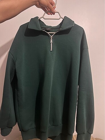 Fermuarlı sweatshirt