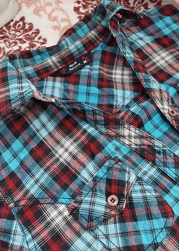 Kadın renkli gömlek - Görsel 2