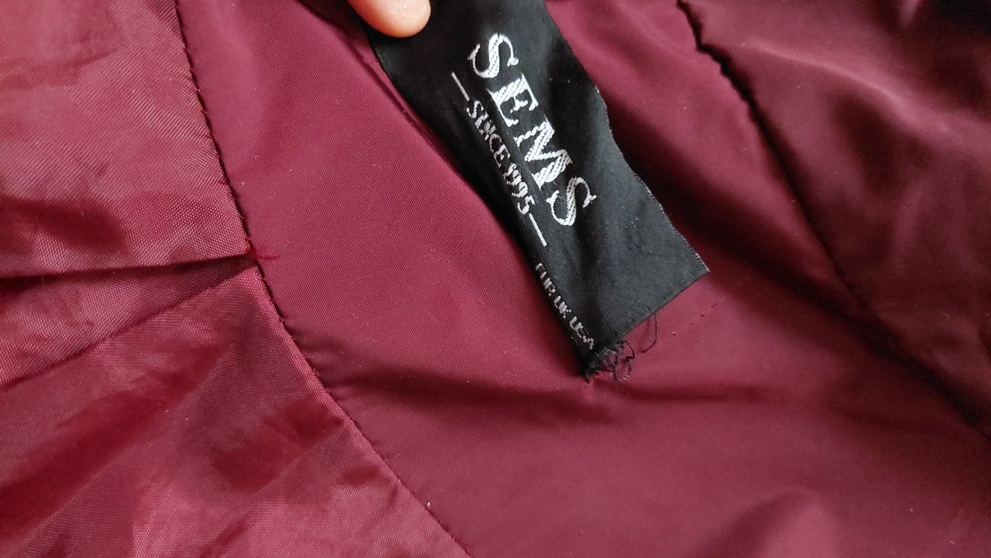 Bordo Kapüşonlu Kadın Kışlık Mont - Görsel 3