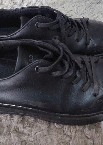 Minimalist Siyah Erkek Sneakers - Görsel 2