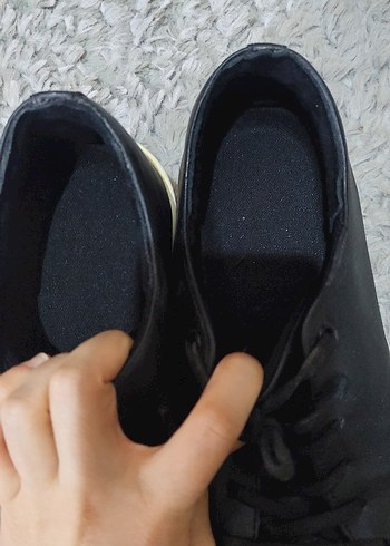 Siyah Minimalist Erkek Sneakers - Görsel 5