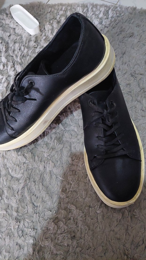 Siyah Minimalist Erkek Sneakers - Görsel 2