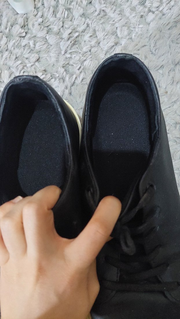 Siyah Minimalist Erkek Sneakers - Görsel 5