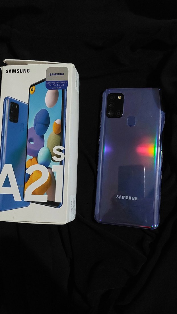 Samsung A21S Mavi Android Telefon - Görsel 3