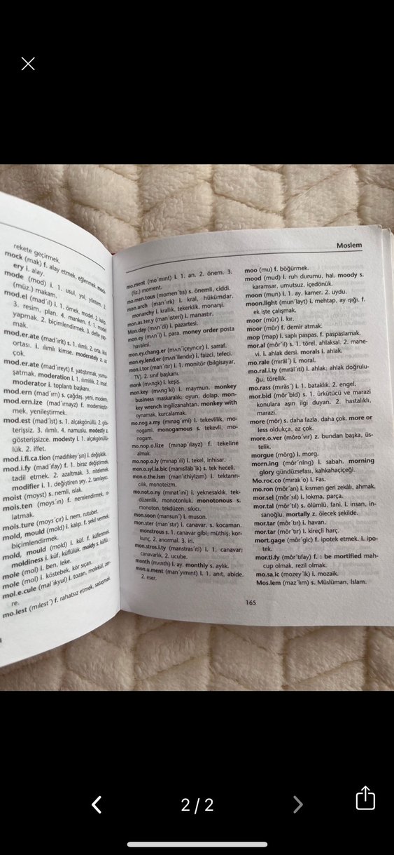 Redhouse İngilizce-Türkçe Sözlük - Görsel 2