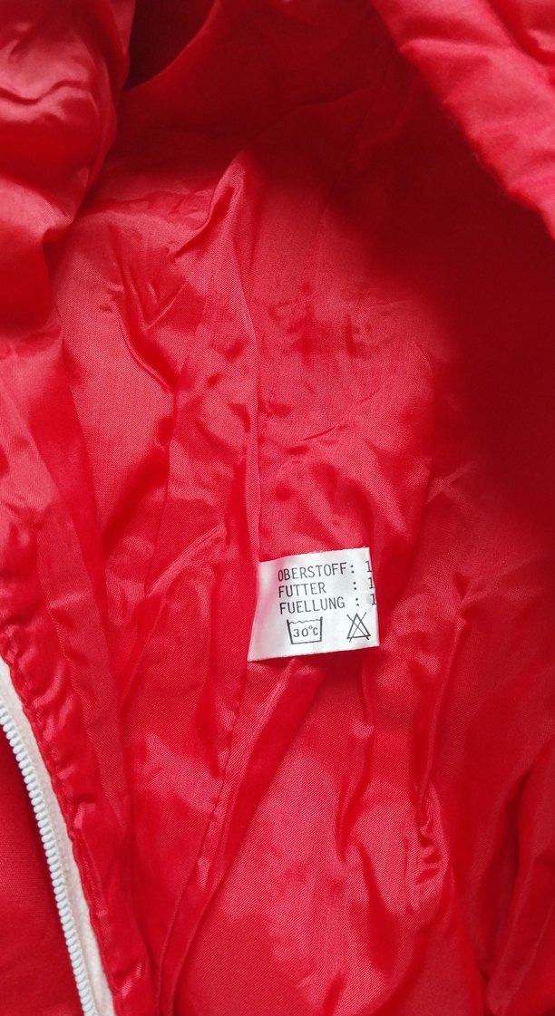 Kız Bebek Kırmızı Kapüşonlu Kayak Tulumu 2,5 yaşa kadar uyumam - Görsel 4