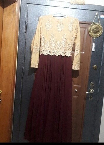 44 beden abiye elbise sorun yok 2 saat kullanıldı yeni