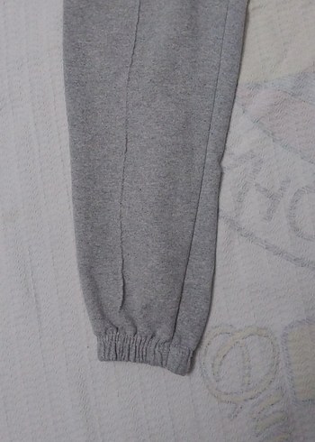 Gri erkek kadın giyebilir Rahat Kesim Eşofman Altı - Görsel 2