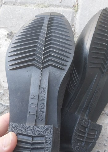 Kemer Detaylı Siyah Erkek Botu - Görsel 4