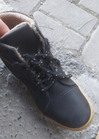 Gri Bağcıklı Erkek Botları - Görsel 3