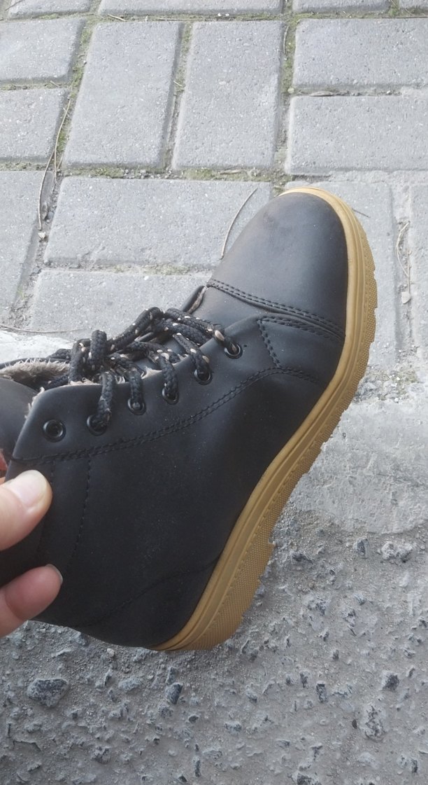 Gri Bağcıklı Erkek Botları - Görsel 2