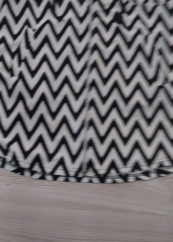 Zebra Desenli Midi Kadın Yağmurluk - Görsel 6