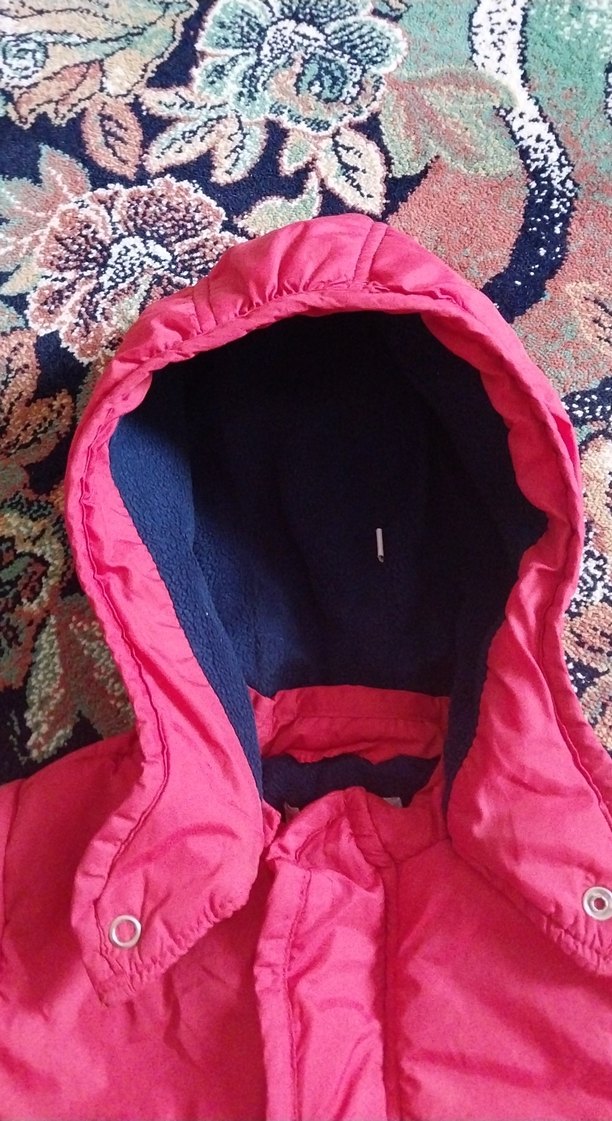 Fermuarlı Pembe Bebek Kış Tulumu - Görsel 3