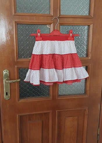 Kız Çocuk Renkli Fırfırlı Etek