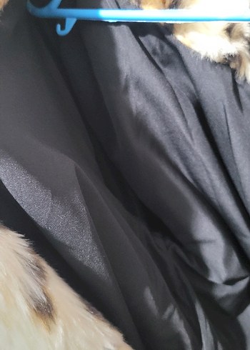 Leopar Desenli 1 Defa Kullanıldı Kaban - Görsel 4