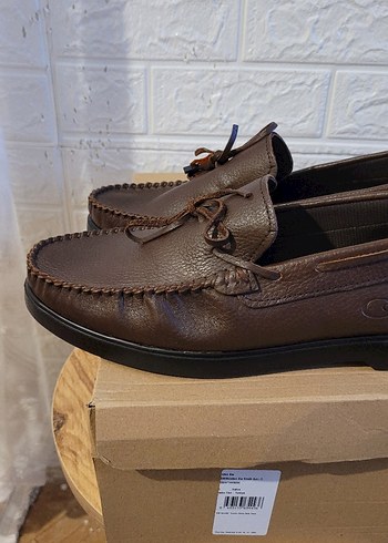 Sıfır Klasik Erkek Deri Kahverengi Ayakkabı - Görsel 6