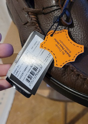 Sıfır Klasik Erkek Deri Kahverengi Ayakkabı - Görsel 7