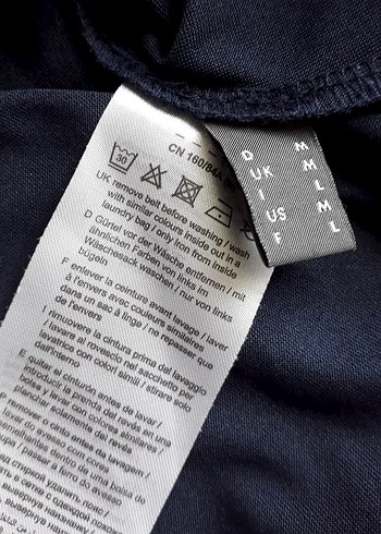 Mavi Yüksek Yakalı Midi Elbise - Görsel 8