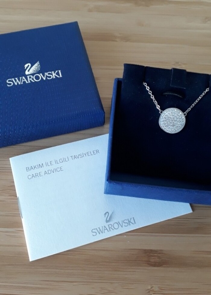 Swarovski Kristal Kolye - Görsel 5