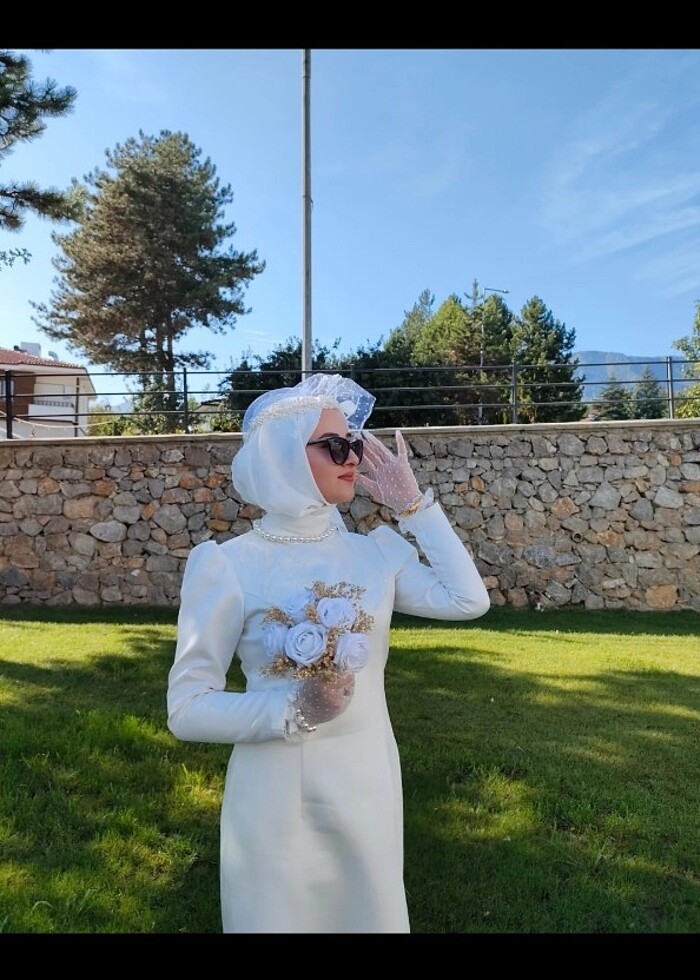 Meliha tarhanaci nikah elbisesi - Görsel 2